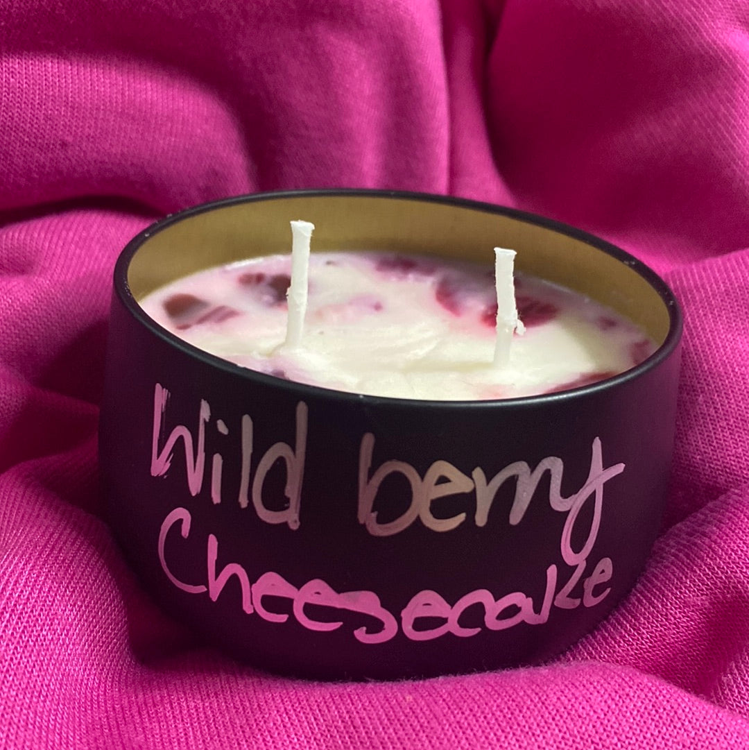 Wild berry cheesecake